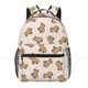 Sac à dos de voyage animal Capybara pour adolescents joli sac à dos pour filles et garçons sac à