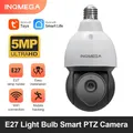 INQMEGA-Caméra ampoule Tuinda caméra IP PTZ caméra Wifi protection CCTV budgétaire capteur de