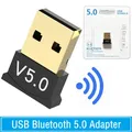 Adaptateur USB Bluetooth 5.0 transmetteur et récepteur audio dongle sans fil pour PC ordinateur