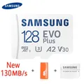 Samsung-Tablette avec carte mémoire 64 Go 128 Go 256 Go 512 Go TF MicroSD EVO Plus 4K U3