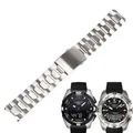 WENTULA-Bracelets de montre pour Tissot T042 t-touch T013/T091 bracelet solide en acier inoxydable