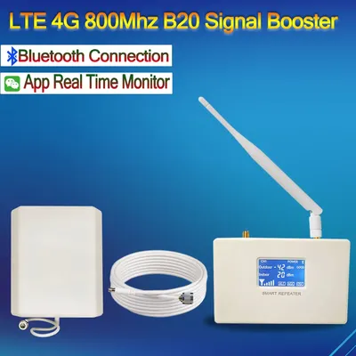 Permanence-Amplificateur de signal B20 800Mhz répéteur 2G 4G 101 Cellullar Bluetooth gestion