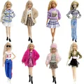 NK-Vêtements Barbies au beurre veste en peluche moderne jupe trempée à la mode convient pour 11.8