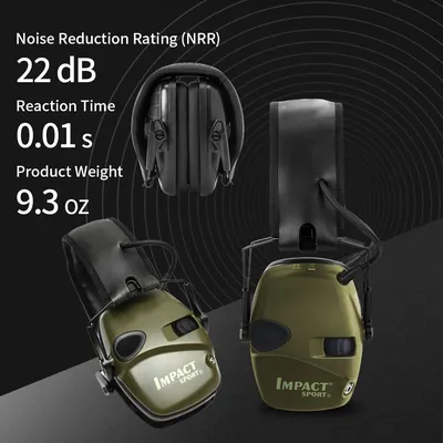 Casque d'écoute actif pour tir protection auditive électronique réduction du bruit casque