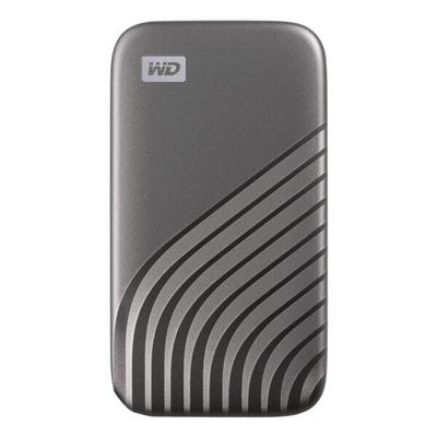 Mobile Festplatte »My Passport SSD« 2 TB space gray, WD, 5.5x0.9x10 cm