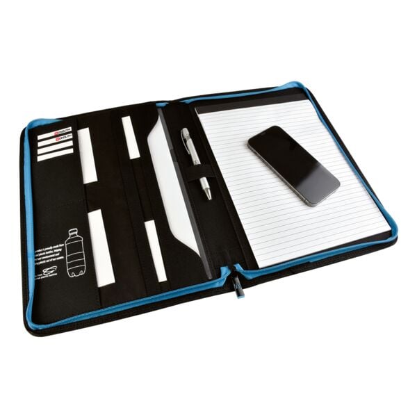 Monolith Schreibmappe »Blue Line« (aus Recycling-Material), 25x34.5x2.5 cm Image