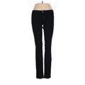 J Brand Jeggings - Low Rise: Black Bottoms - Women's Size 27