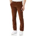 Tommy Hilfiger Herren Denton Chino Cord GMD Kordhose, Heritage Brown, 38W / 28L