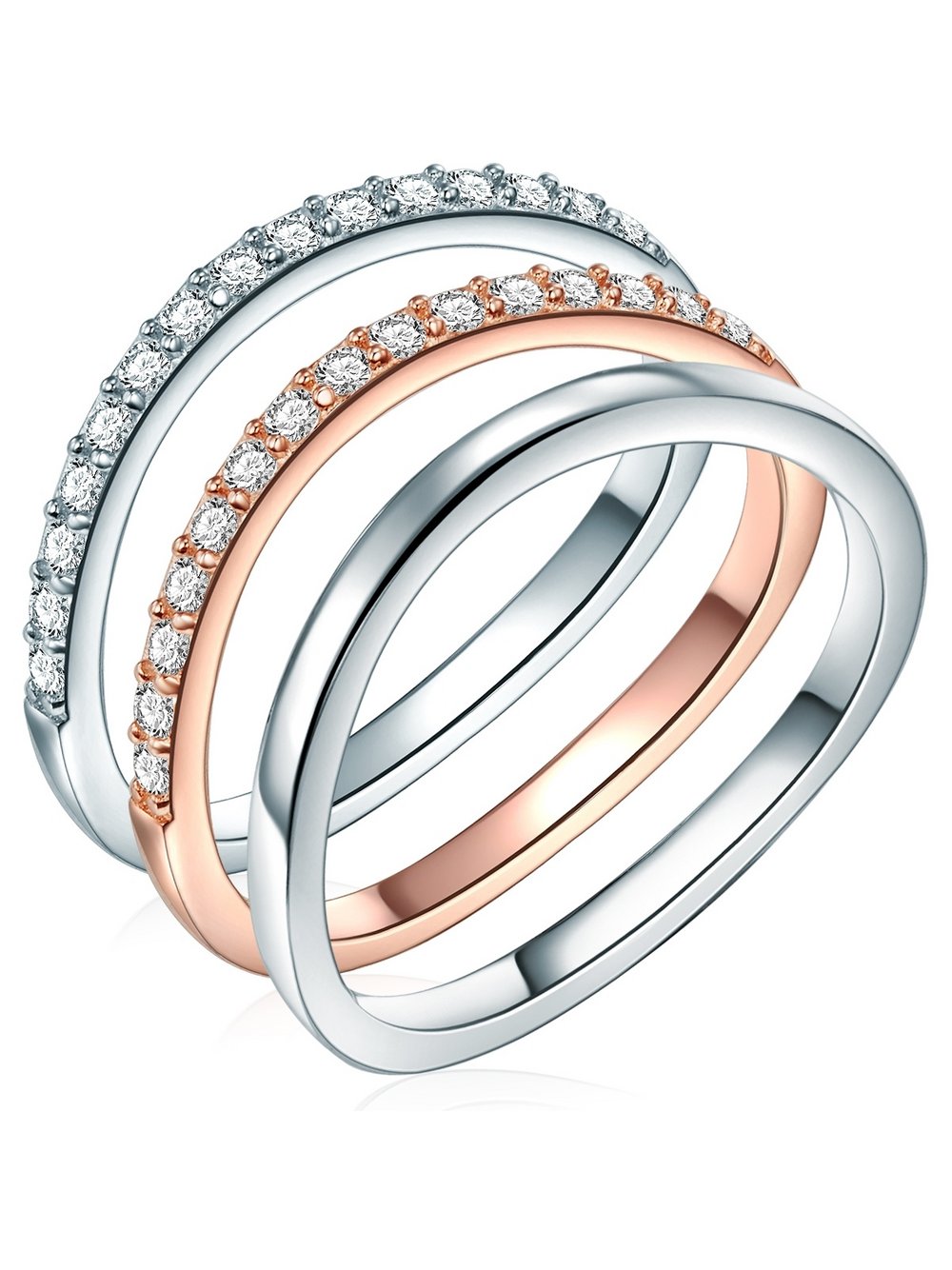 Rafaela Donata Ring Damen silber, 52 Image