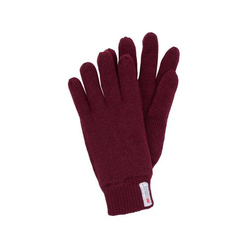 Indicode Herren, Handschuhe Herren bordeaux, XS