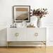 Dietmanns Modern Sideboard with Carved Details