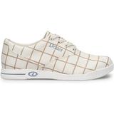 Dexter Women s Kerrie Cream Plaid Bowling Shoes Size 6