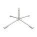 1PC Portable Four-Leg Foldable Sun Umbrella Base Folding Cross Iron Umbrella Seat for Outdoor Beach Garden