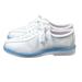 White Bowling Shoes for Men Women Unisex Sports Beginner Bowling Shoes Sneakers 36