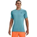 UNDER ARMOUR Herren Kurzarm HG Armour Fitted SS, Größe L in Blau