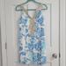 Lilly Pulitzer Dresses | Lilly Pulitzer Emery Shift Dress | Color: Blue/White | Size: 2