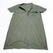 J. Crew Dresses | J.Crew Olive Green Vneck Above Knee Shirt Dress Short Sleeve W Pockets Size 2 | Color: Green | Size: 2