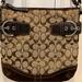 Coach Bags | Coach F05k-3574 Signature Soho Duffel Bag Shoulder/Crossbody - Brown Suede | Color: Brown | Size: 11” T X 11” W