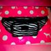 Pink Victoria's Secret Bags | New Vs Pink Clear With Zebra Stripe Print Waist Bag/Fanny. | Color: Black/White | Size: Os