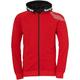 Kempa Core 26 Hood Jacket Herren Jungen Kapuzen-Jacke Trainings-Jacke Sweatshirt Hoody Pullover mit Kapuze Handball Volleyball Indoor Gym Fitness