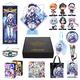 MOTAO Genshin Impact Box Set - Including 6 Figures, Poster, Pillowcase, Stand Figure, Bracelet, Badge, Keychain, Card Cover, 30 Lomo Cards, 50 Stickers (Qiqi)