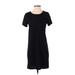 Old Navy Casual Dress - Shift: Black Print Dresses - Women's Size Small