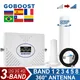 GOBOOST-Amplificateur de Signal à 3 Bandes Kit Complet d'Antenne Répéteur Réseau 2G + 3G + 4G