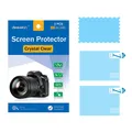 Deerekin – Film de protection pour écran LCD 2 pièces pour appareil photo numérique Canon
