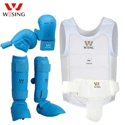 Wesing-Protège-poitrine de karaté pour hommes et femmes équipement de protection