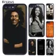 Krajews-Coque de téléphone en caoutchouc Bob Marleys étui pour iPhone SE2020 15 14 X Poly XS 11 12