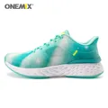 ONEMIX – chaussures de course légères pour hommes baskets noires pour Marathon Sport high-tech