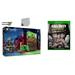Microsoft 23C-00001 Xbox One S Minecraft Limited Edition 1TB Gaming Console with 2 Controller Included with Call of Duty- WW2 BOLT AXTION Bundle Used