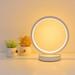 Kokovifyves Big Clearance Home Decor Bedside Lamp Control Table Lamp with Usb Charging Port Bedside Lamp Mini Circle Table Lamp for Bedroom Living Room Bedside Lamp Night Light