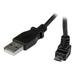 Startech.Com 2m Usb To Up Angle Micro Usb Cable (USBAUB2MU)