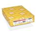 Neenah Paper CLASSIC Linen Stationery 97 Bright 24 lb Bond Weight 8.5 x 11 Solar White 500/Ream (06051)