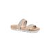 Women's Cliffs Truly Slide Sandal by Cliffs in Beige Smooth (Size 11 M)