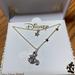 Disney Jewelry | Disney Mickey Mouse Silver Plated Duo Necklace New In Box | Color: Silver | Size: 18” & 16”