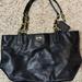 Coach Bags | Like New Black Leather Coach Bag | Color: Black/Gold | Size: Os