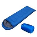 VRURC 25 centigrade Sleeping Bags Compression Sack Portable and Lightweight for Camping 3-in-1 Camping Sleeping Bags Lightweight Portable Waterproof Blue