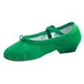 JDEFEG Casual Womens Shoes Size 9 Women s Canvas Dance Shoes Soft Soled Training Shoes Ballet Shoes Sandals Dance Casual Shoes Low Wedge Formal Shoes Green 39