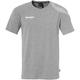 Kempa Core 26 T-Shirt Herren Jungen Handball Sport-Shirt T-Shirt Funktions-Shirt Trikot für Erwachsene und Kinder, Dark Grau Melange, 152
