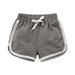 JDEFEG Girls Bike Shorts Size 7 Baby Girls Boys Shorts Cotton Active Running Sleeping for Toddler Kids Big Girl s Boy s Summer Beach Sports Girls Gymnastic Shorts Grey 170