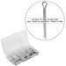 Split Cotter Pins Stainless Steel Split Cotter Pins Fastening Split Pins 150pcs Set M1 M3 15 Kinds Of Stainless Steel Split Cotter Pins Assortment Kit Fastener Hardware