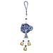 NUOLUX Evil Eye Wind Chime Hanging Ornament Bell Turkish Car Blue Pendant Tree Eyes Decoration Wall Life Chimes Good Luck