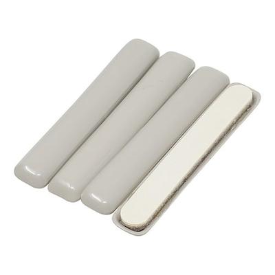 MASTER CASTER 87005 Furniture Glides, Self-Stick, Rect., 4", PK4