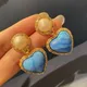 boucle d'oreille gland bijoux et accessoires boucle d’oreille femme Boucles d'oreilles turquoises