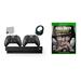 Microsoft Xbox One X 1TB Gaming Console Black with 2 Controller Included with Call of Duty- WW2 BOLT AXTION Bundle Used