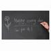 SHELLTON Large Black Matte Chalkboard Vinyl Adhesive Paper Wall Decal Poster (17.7 X 78.7 ) Blackboard Roll Paint Alternative With Chalks Peel and Stick DIY Wallpaper Cricut Size