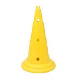 1pc 50cm Sports Training Cone Windproof Hurdles Roadblock Traffic Road with Holes Soccer Skate Training Cone Thicken Marking Buck