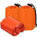 2pcs Outdoor Sleeping Bags Emergency Sleeping Bags Warmth Sleeping Bags for Camping